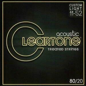 CLEARTONE 80/20 Bronze Custom Light 11-52 Acoustic String 
